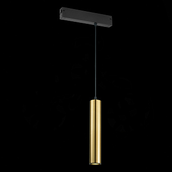 Трековый светильник ST Luce SKYLINE 220 ST507.303.01 50Вт GU10 золотистый для однофазного трека