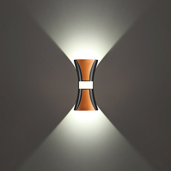 Светильник фасадный Novotech CALLE 358936 12Вт IP54 LED золото/чёрный