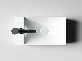 Раковина подвесная Ceramica Nova ELEMENT CN5008 37,5х21,5см