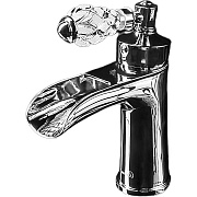 Смеситель для раковины Boheme Vogue Crystal 221-CRST хром