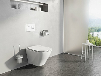 Унитаз подвесной RAVAK Classic X01671 без сиденья