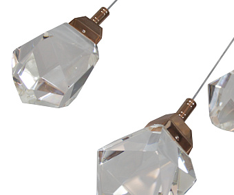 Люстра каскадная KINK Light Джела 07863-5A,33 25Вт 5 лампочек LED