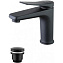 Смеситель для раковины LEMARK Bronx LM3706BL чёрный