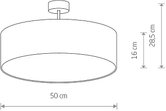 Светильник потолочный TK Lighting Rondo 4239 15Вт E27