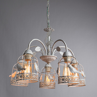 Люстра подвесная Arte Lamp CINCIA A5090LM-5WG 40Вт 5 лампочек E27