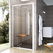 Душевая дверь RAVAK Pivot 03GG0100Z1 190х120см стекло прозрачное