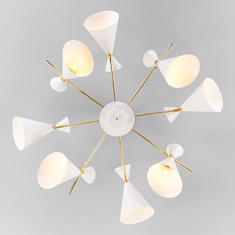 Люстра потолочная Eurosvet Apart 70114/8 белый 60Вт 8 лампочек E14