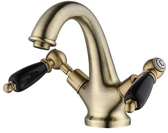 Смеситель для раковины CAPRIGO ADRIA-CLASSIC BLACK EDITION 03B-520-vot бронза