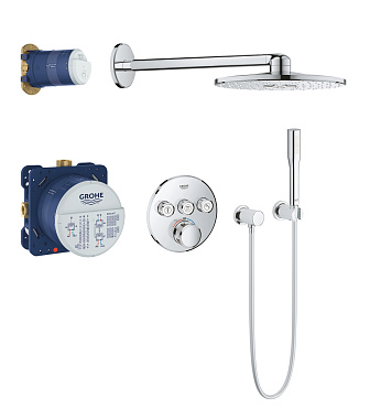 Душевая система GROHE Grohtherm SmartControl 34705000 хром