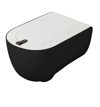 Унитаз подвесной ArtCeram THE ONE THV001 17 00 безободковый без сиденья