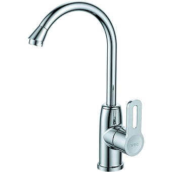 Смеситель для кухни D&K Rhein.Paulinus DA1352401 высокий излив хром