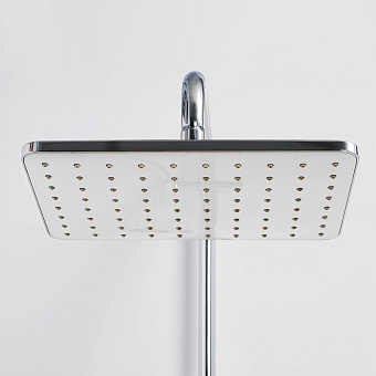 Душевая система WASSERKRAFT A11301 Thermo бежевый/хром