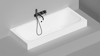 Ванна каменная SALINI ORLANDA 103213GRH 170х75см встраиваемая