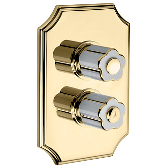 Смеситель для душа Bongio Fleur Blanc 11549OR03EU золото