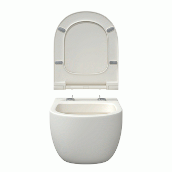 Унитаз подвесной BERGES EGO XL 082228 безободковый с микролифтом