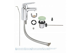 Смеситель для раковины GROHE Eurosmart Cosmopolitan 32825000 хром