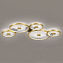 Светильник потолочный ImperiumLOFT Magdeli 208136-23 53Вт LED