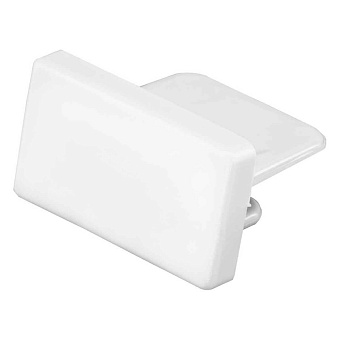 Заглушка шинопровода Lightstar 502166 белый для однофазного трека