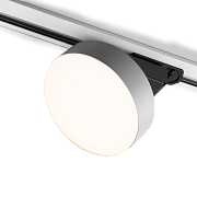 Трековый светильник Elektrostandard Pila a056104 85078/01 12Вт LED серебряный для однофазного трека