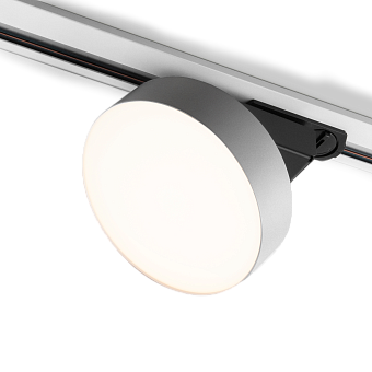 Трековый светильник Elektrostandard Pila a056104 85078/01 12Вт LED серебряный для однофазного трека