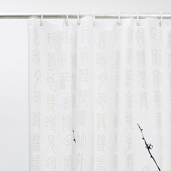 Шторка для ванной IDDIS Basic SCID100P 200х200см разноцветный