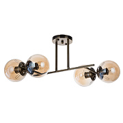Светильник потолочный Arte Lamp ORNELLA A4059PL-4AB 60Вт E27