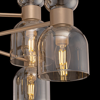 Люстра потолочная Freya Isla FR5094PL-08G 40Вт 8 лампочек E14