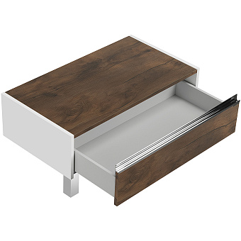 Комод Акватон Капри 1A231103KPDB0 43х76х21,3см таксония тёмная