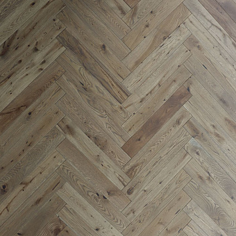 Паркетная доска Polarwood Herringbone дуб BALTIC 1019CDHB8BALT124 600х100х14мм 1,08кв.м-полосная