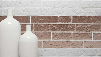 Настенная плитка WOW Crafted 104748 Hm Brick White Matt 5х25см 0,573кв.м. матовая