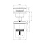 Донный клапан LEMARK LM8500G