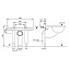 Инсталляция для подвесного унитаза Abber AC0102P