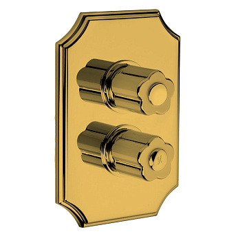 Смеситель для душа Bongio Fleur Blanc 12549OREU золото