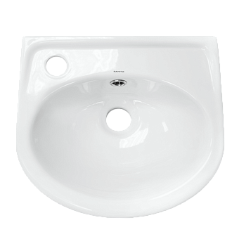 Раковина подвесная SANITA LUXE Лада LDASAWB01 37х31,5см