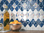 Настенная плитка KERAMA MARAZZI 65005 голубой 26х30см 0,59кв.м. глянцевая