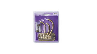 Крючок FIXSEN ANTIK FX-61105C античная латунь