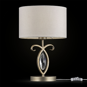 Настольная лампа Maytoni Luxe H006TL-01G 40Вт E27