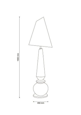 Торшер Lucia Tucci HARRODS F939.1 60Вт E27