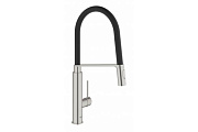 Смеситель для кухни GROHE Concetto New 31491DC0 гибкий излив сталь