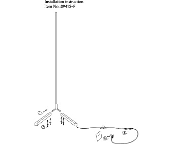 Торшер KINK Light Албер 09412-F,19 21Вт LED