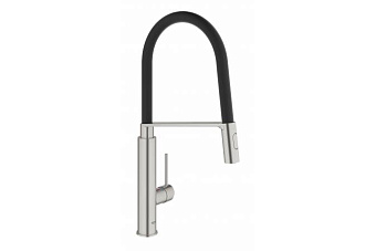 Смеситель для кухни GROHE Concetto New 31491DC0 гибкий излив сталь