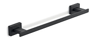 Полотенцедержатель Gedy Atena 4421/30(14) чёрный матовый 35см