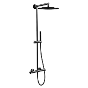 Душевая система Huber Harlock HCC7802040 чёрный матовый