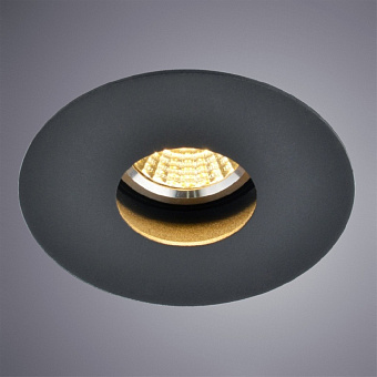 Светильник точечный встраиваемый Arte Lamp ACCENTO A3217PL-1BK 50Вт GU10