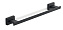 Полотенцедержатель Gedy Atena 4421/30(14) чёрный матовый 35см