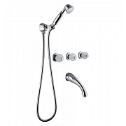 Смеситель для ванны Bongio Rivoli 05530CR00D хром