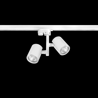 Трековый светильник CRYSTAL LUX CLT 0.31 CLT 0.31 001 60C2 WH 100Вт GU10 белый для однофазного трека