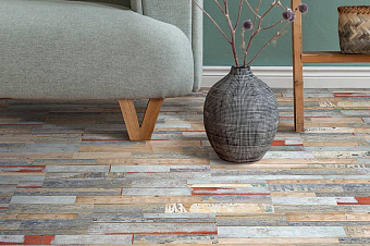 Пробковый пол CORKSTYLE LOFT-GLUE 1235х305х6мм Melt Melt_GLUE 3кв.м