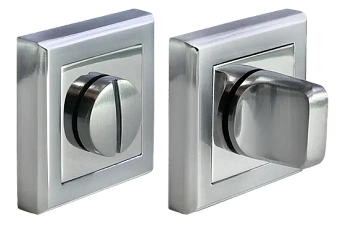 Фиксатор MORELLI SIMPLE MH-WC-S SC/CP матовый хром/хром