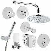 Душевая система VITRA Origin A49286EXP хром